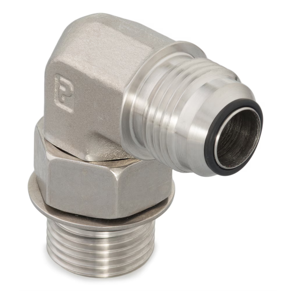 Triple-Lok® 2 Soft Seal 37° Flare JIC Tube Fittings and Adapters 90° Elbow Male SAE-ORB