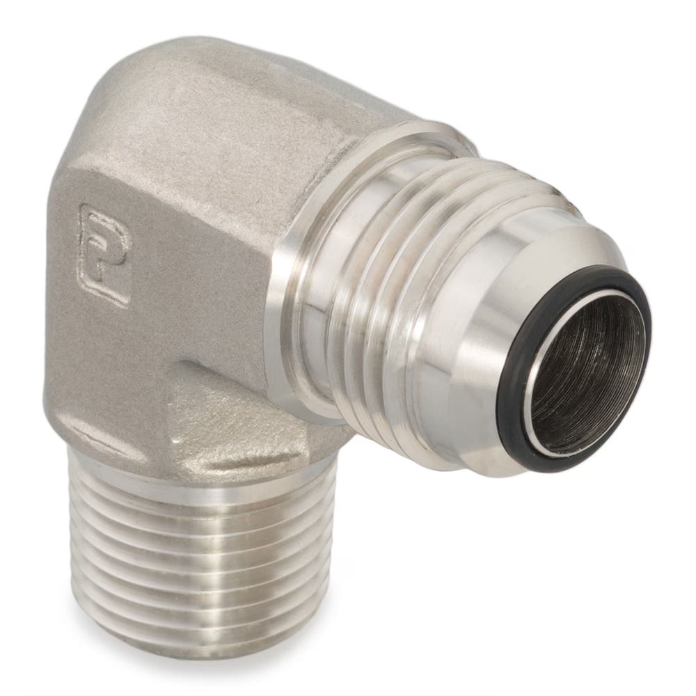 Triple-Lok® 2 Soft Seal 37° Flare JIC Tube Fittings and Adapters 90° Elbow Male NPT/NPTF