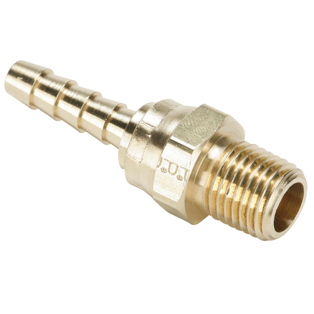 Brass Hose Barb Fittings Swivel Connector