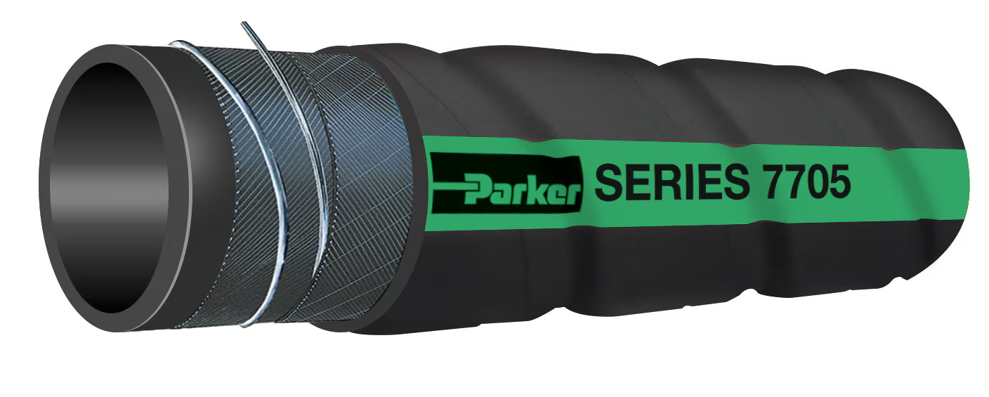 GREEN LABEL™ Corrugated Petroleum Transport Suction Hose, Series 7705