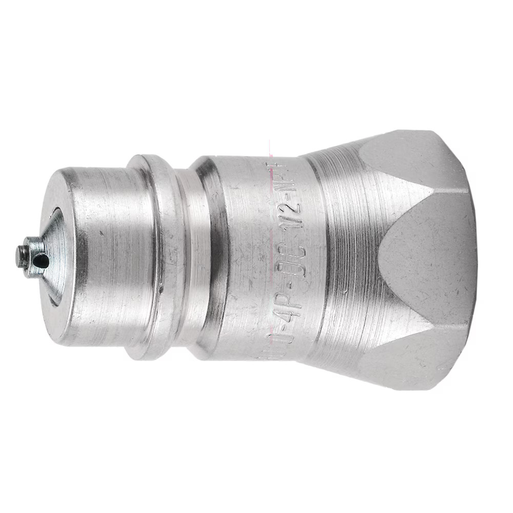 Pioneer Agricultural Universal Male Tip (ISO 5675) Nipples - 8010 Series NPTF Connect under pressure poppet