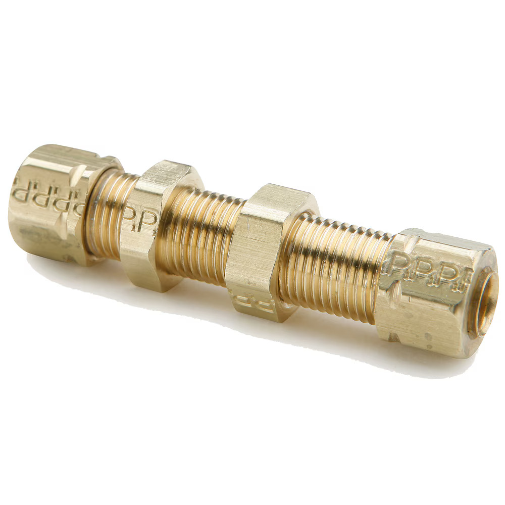 Brass Compression Fittings, Compress-Align Compression Compression Tube to Tube