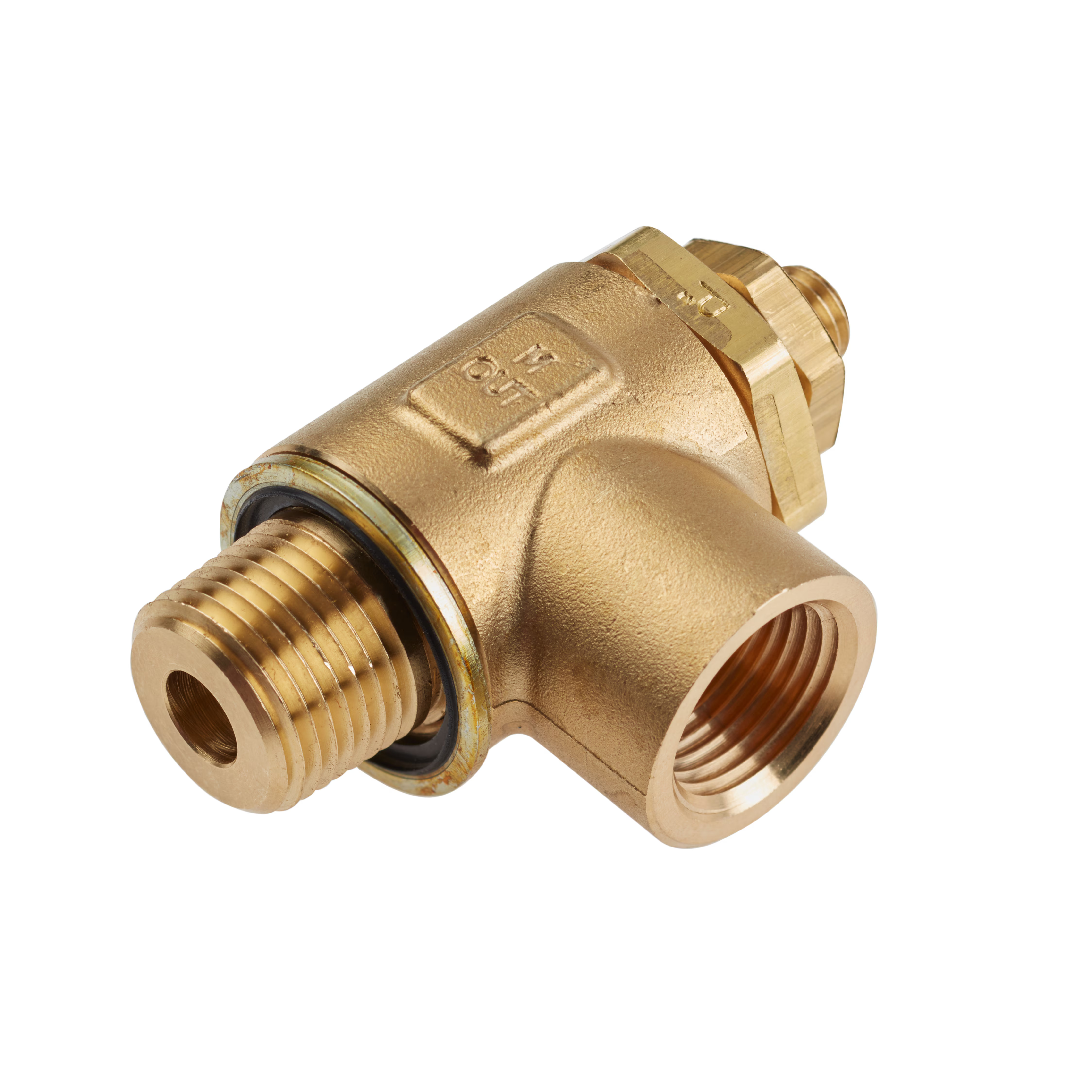 Brass Pneumatic Flow Controls Female BSPP Thread Male BSPP Thread