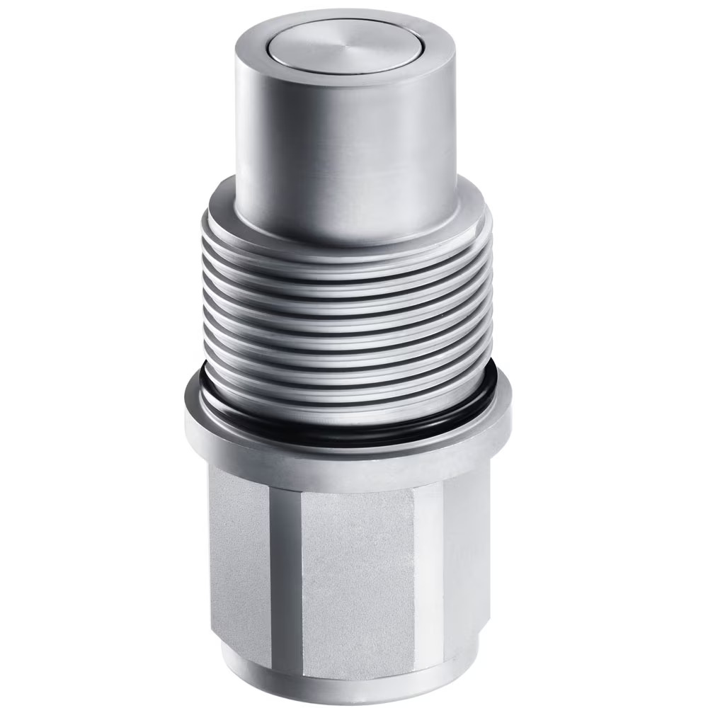 SCFF Screw to Connect Flat Face Couplers Plugs with pressure eliminator