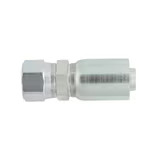 Crimp Style Hydraulic Hose Fitting – 77 Series Fittings Straight Komatsu - Female Metric - Swivel (30° Flare