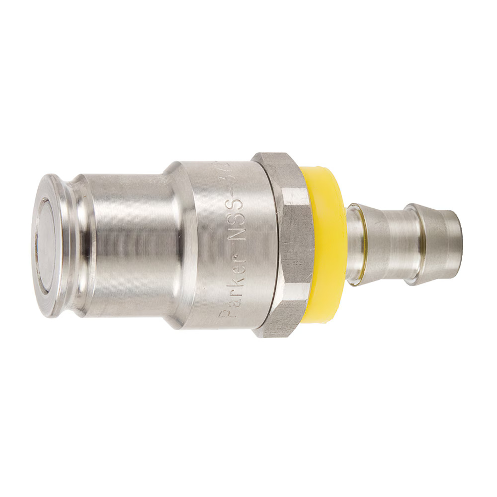 High Flow, Liquid Cooling, Flat Face Hydraulic Quick Connect Couplings  - NSS Series Male Nipple inch *NA