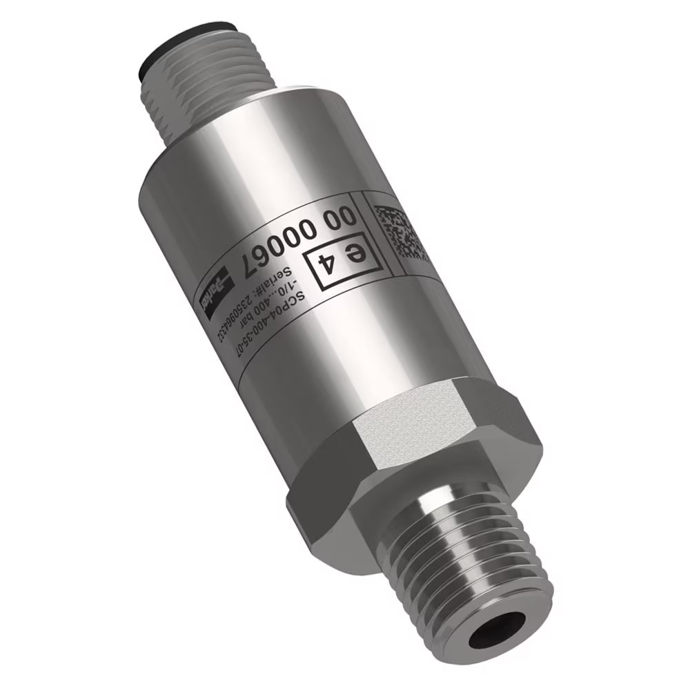 Pressure Transmitter SCP04 / SensoControl Device connector DIN EN 175301-803 Form A 4-pole 1/4 NPT