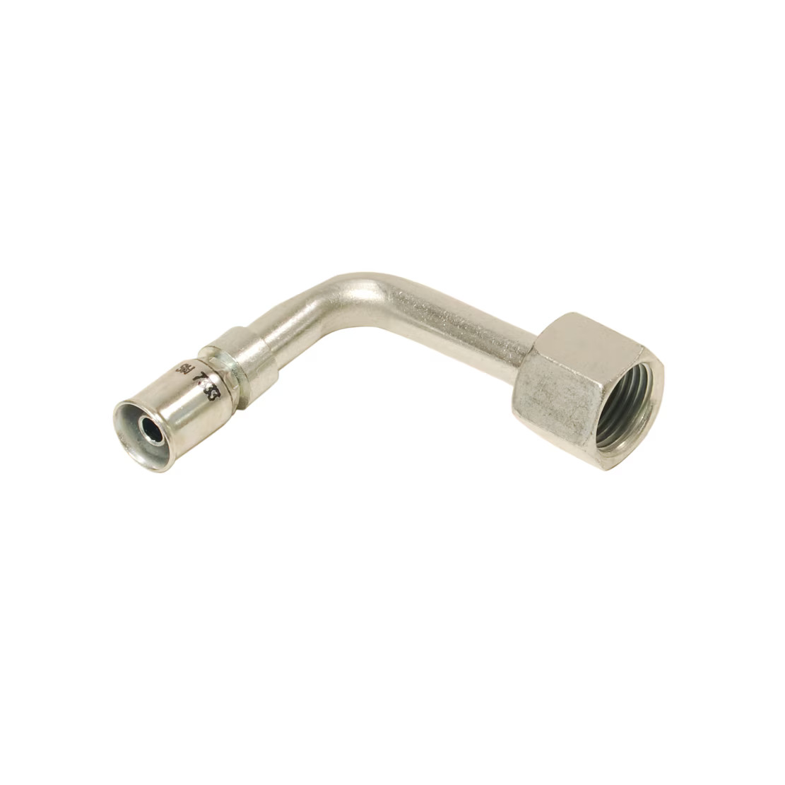 Permanent Fittings for PTFE Hose - 91/91N Female Seal-Lok - Swivel - 90° Elbow - Long Drop