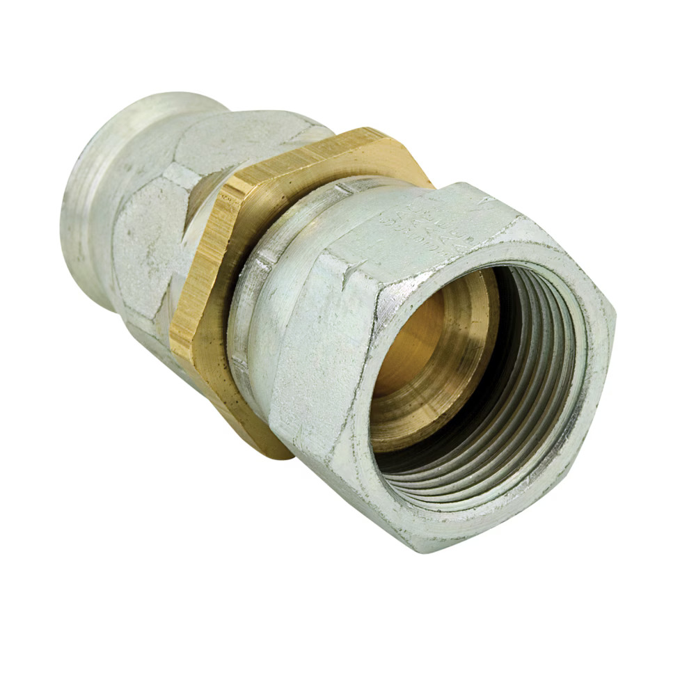 Field Attachable Fittings for PTFE Hose - 90 Series Female SAE 45° - Swivel - Straight