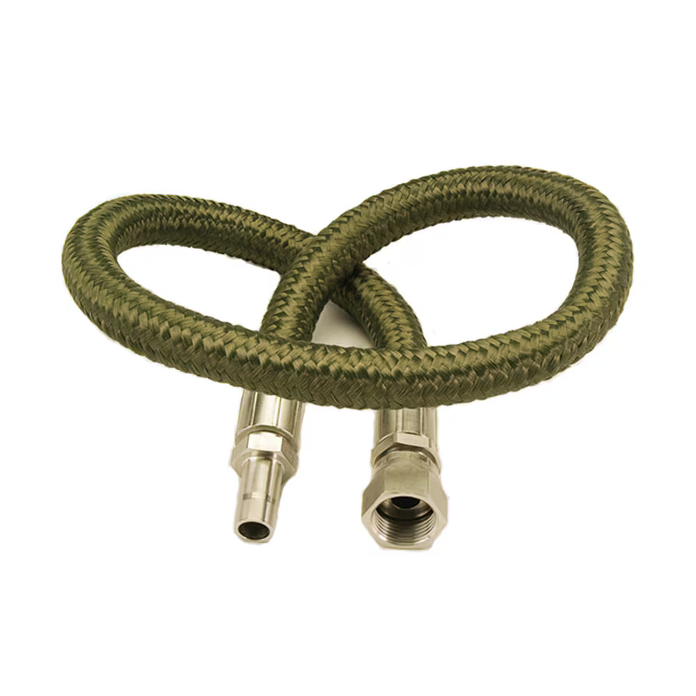 Seamless Convoluted PTFE with Nomex® Braid - NCW/NCB Natural