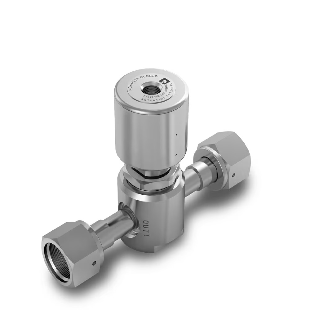 Ultra-High Purity (UHP) High Flow Diaphragm Valve – 970 Series Normally Closed