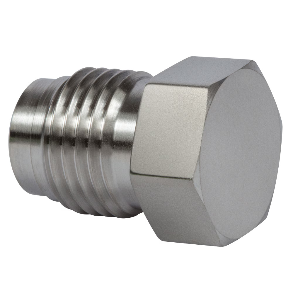 UHP Metal Face Seal Fittings Male Plug