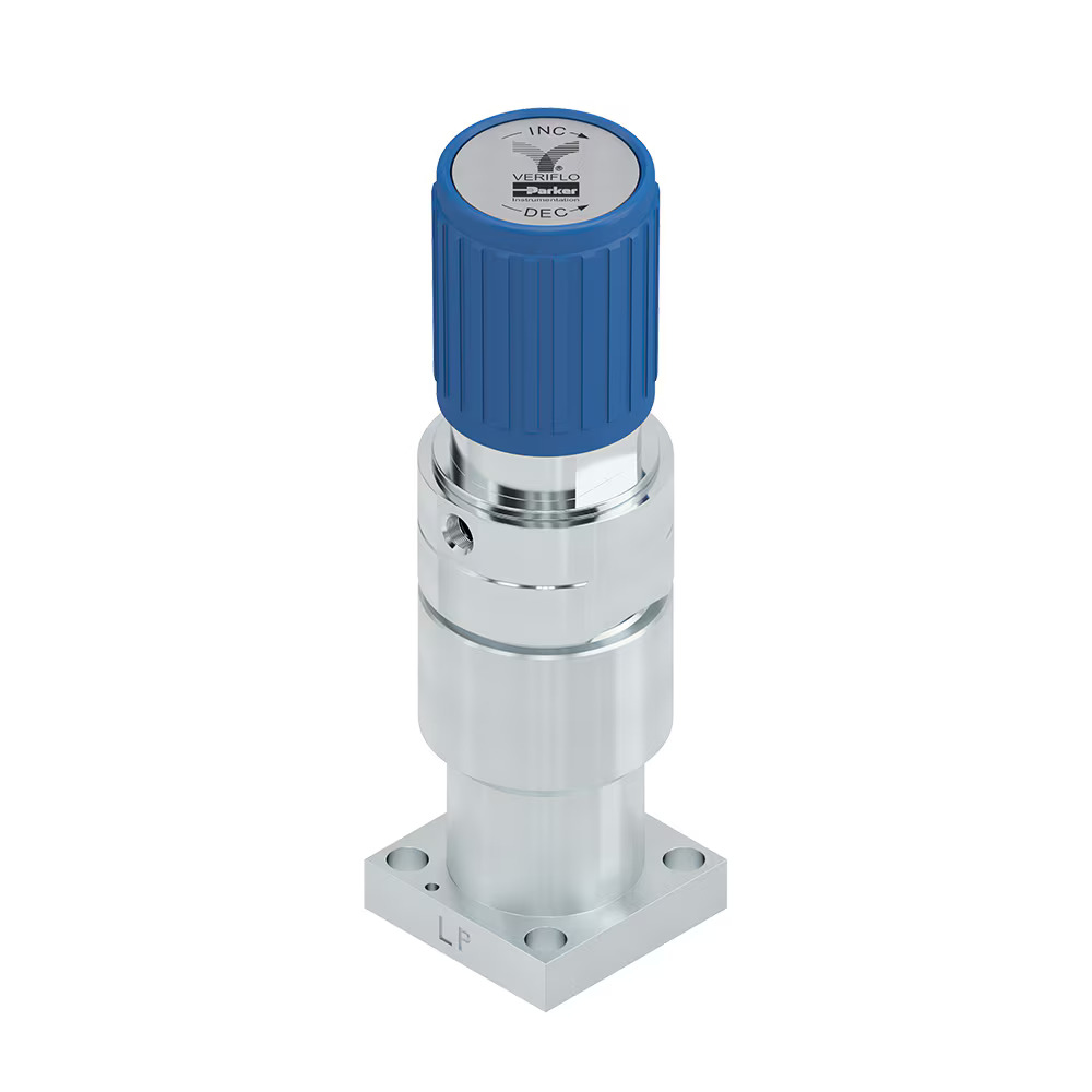 Ultra-High Purity (UHP) Surface Mount Tied-diaphragm Pressure Regulator – SMSQ2Micro Series