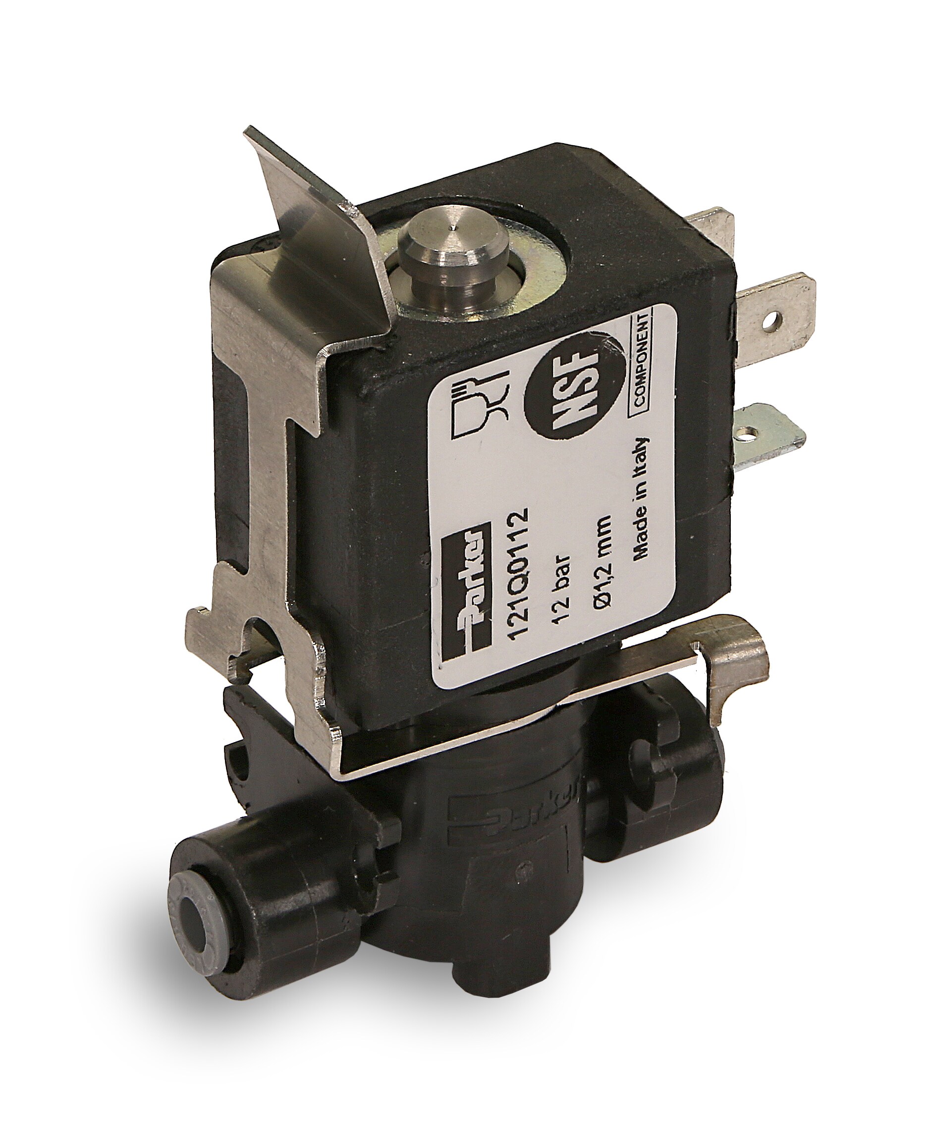 Technopolymer Solenoid Valve for Beverage Dispense Applications - Q Series 2/2 Way