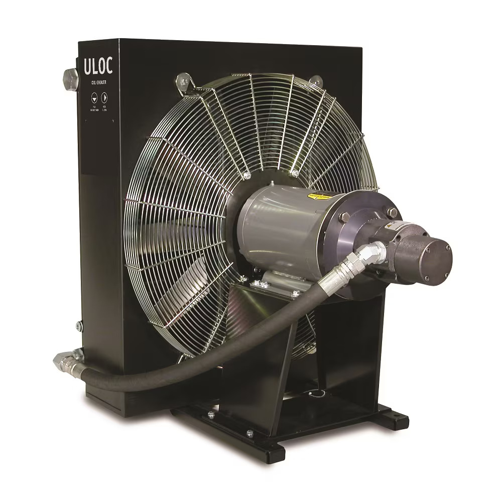Complete Air Oil Cooler System with AC Motor - ULOC Series - (Americas) Three Phase 190/380V 50 Hz 208-230/460V 60 Hz