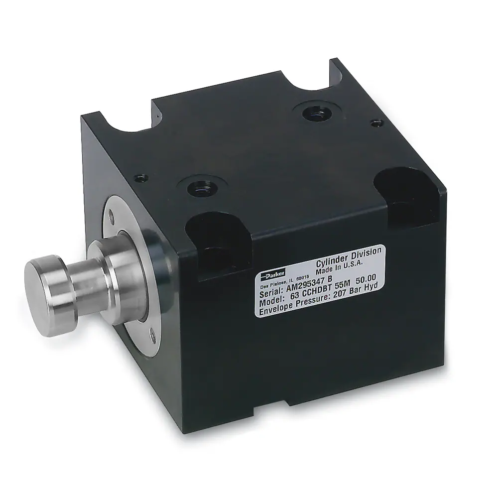 COMPACT HYDRAULIC CYLINDERS, METRIC - STEEL BODY CONSTRUCTION - SERIES CHD(AP)