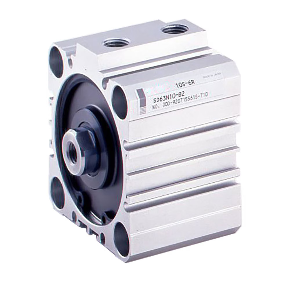 Compact Design Pneumatic Cylinder Model:10S-6 Double Acting Single Rod Switch set