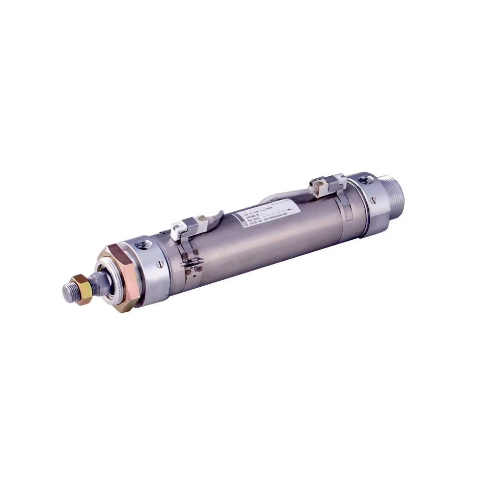 Round Type Pneumatic Cylinder Model:10Z-3 Dual stroke Double Rod
