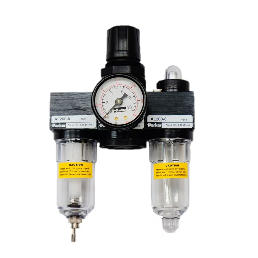 AU200 / 320 /420 and AU210 / 321 / 421- Pneumatic modular type F.R.L. unit AU-Mini F+R+L