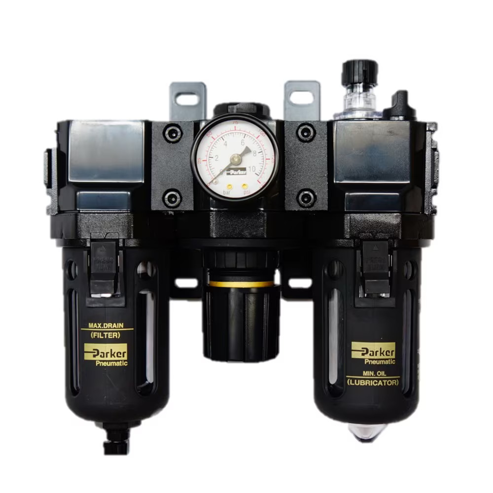 AU200 / 320 /420 and AU210 / 321 / 421- Pneumatic modular type F.R.L. unit AU-Compact F+R+L