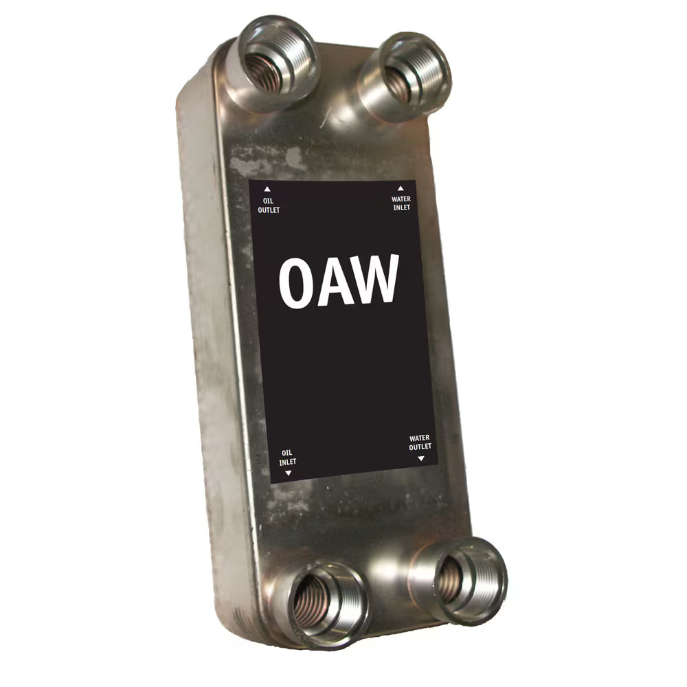 Water Oil Cooler - Brazed Plate OAW Series - (Americas)