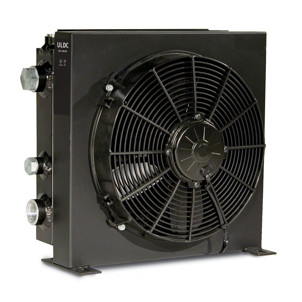 Air Oil Cooler with DC Motor - ULDC Series - (Americas) 12 VDC