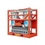 Rental Equipment Dual Vessel Cartridge/Bag Unit