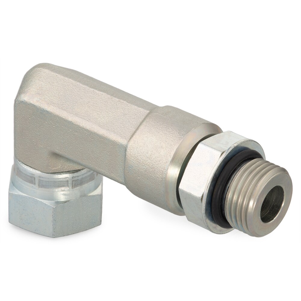 Pipe Fittings and Port Adapters 90° Elbow Male SAE-ORB Female NPSM Swivel na SAE-ORB to NPSM Swivel - Long