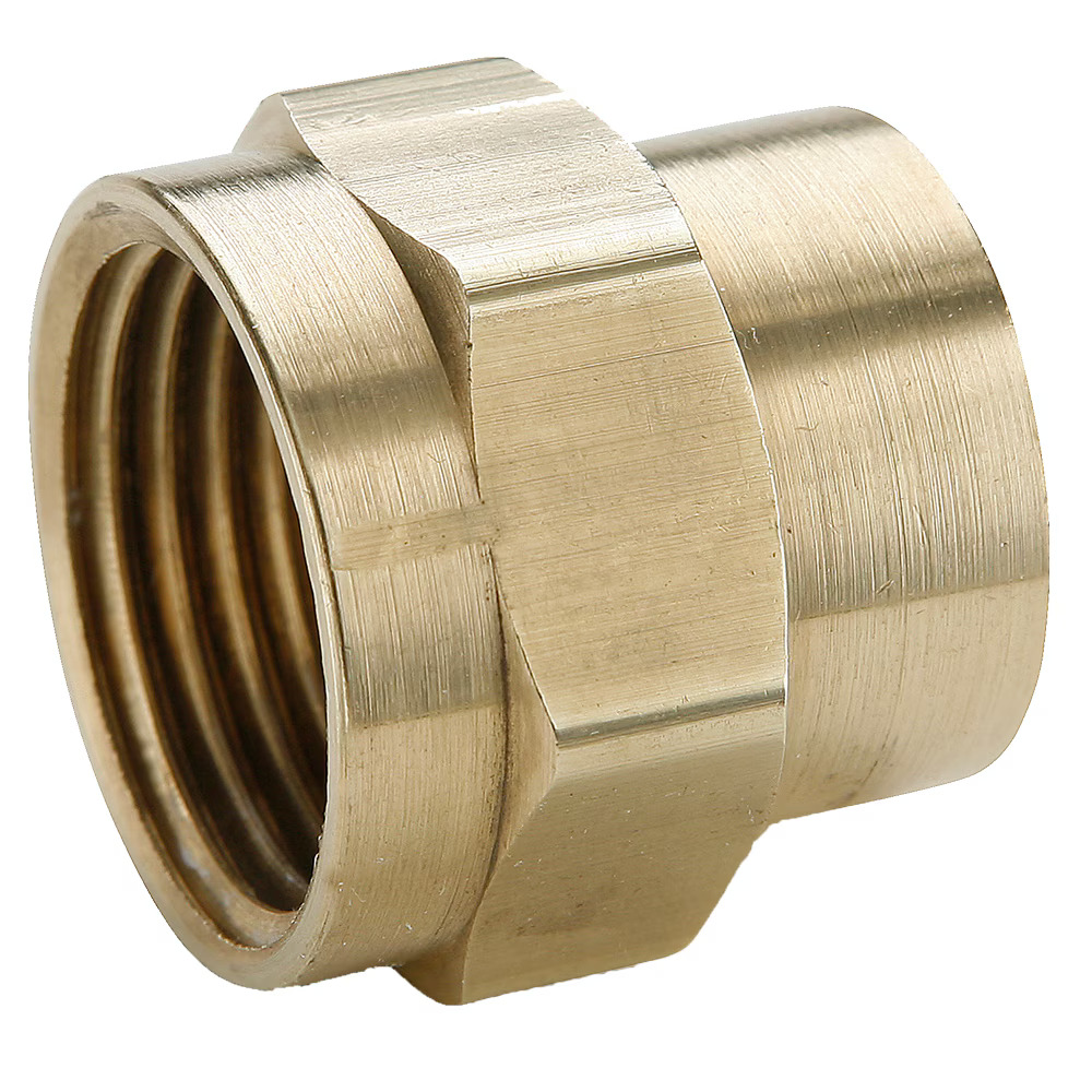 Brass Garden Hose Fittings Connector Female Hose to Female Pipe