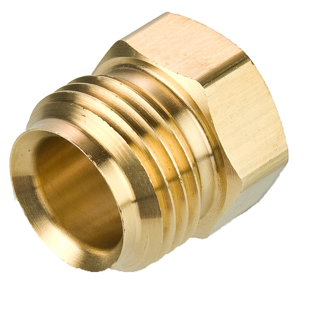 Brass Inverted Flare Fittings Piltoed Nut Flare
