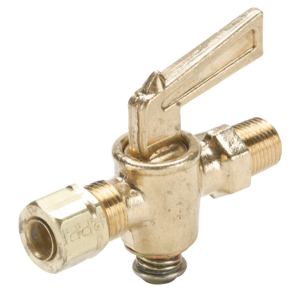 Ground Plug Shutoff Cocks Compress-Align to Pipe Compression Male Pipe