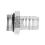 Field Attachable Hydraulic Hose Fitting - 88 Series Fittings Straight Male SAE Straight Thread with O-Ring - Rigid
