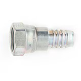 Field Attachable Hydraulic Hose Fitting - 88 Series Fittings Straight Female JIC 37° - Swivel