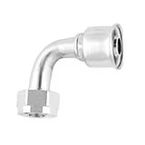 Crimp Style Hydraulic Hose Fitting – 26 Series Fittings Elbow 90° Female Compressor - Swivel