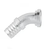 Field Attachable Hydraulic Hose Fitting - 88 Series Fittings Elbow 45° SAE Code 61 Flange Head