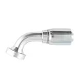 Crimp Style Hydraulic Hose Fitting – 77 Series Fittings Elbow 67-1/2° Caterpillar® Flange Head