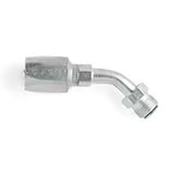 Field Attachable Hydraulic Hose Fitting – 21 Series Fittings Elbow 45° Male Inverted SAE 45° - Swivel