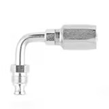 Field Attachable Hydraulic Hose Fitting – 21 Series Fittings Elbow 90° Male Inverted SAE 45° - Swivel