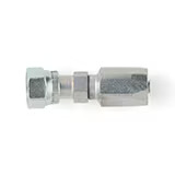 Field Attachable Hydraulic Hose Fitting - 30 Series Fittings Straight - Long Female Seal-Lok® - Swivel Steel