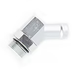 Field Attachable Hydraulic Hose Fitting - TB Series Fittings Elbow 45° Male SAE Straight Thread with O-Ring - Rigid