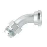 Flange / Flare Adapters 45° Elbow Code 61 Flange - Male JIC 37° Flare - 5,000 psi