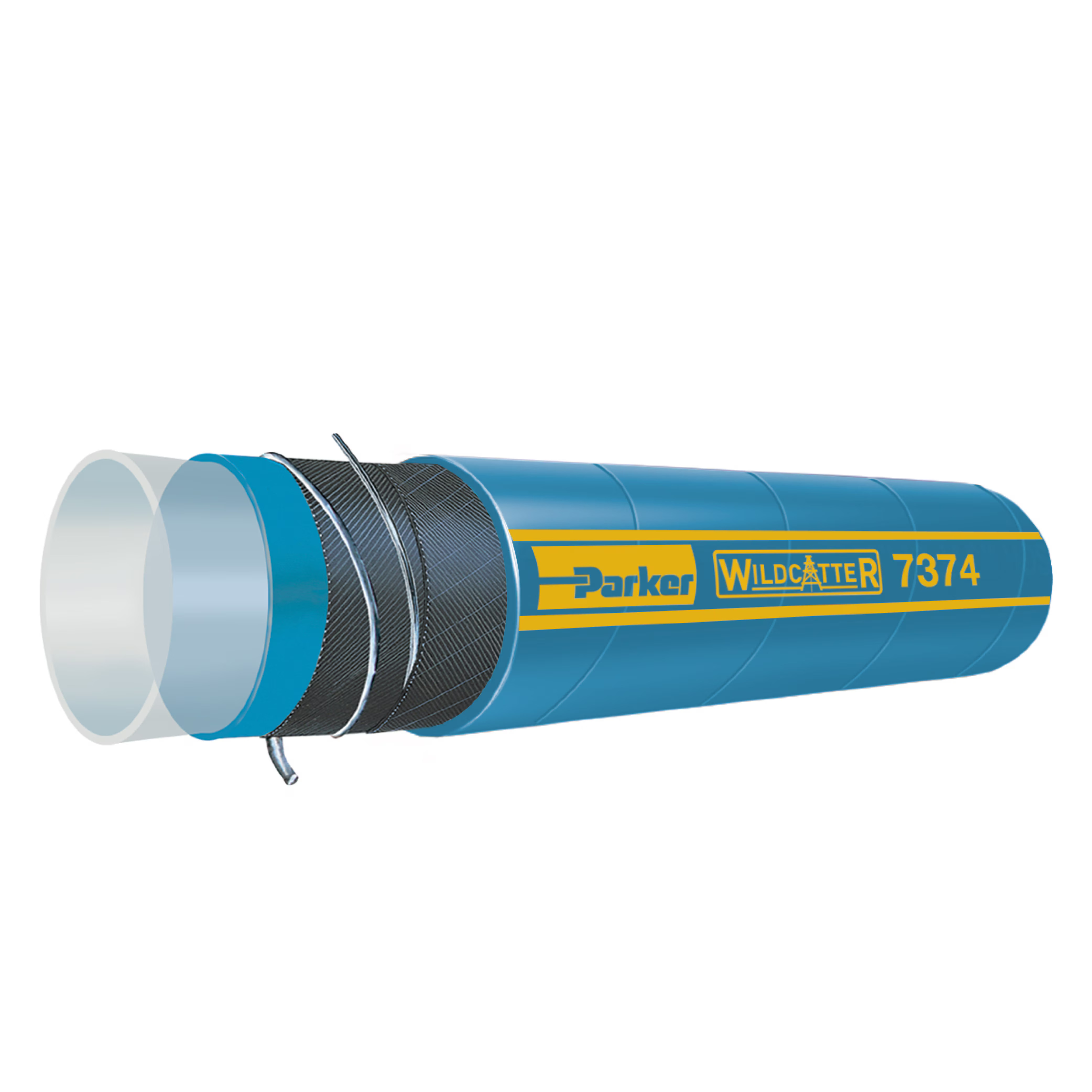 WILDCATTER® Oilfield High Pressure Chemical Hose, Series 7374