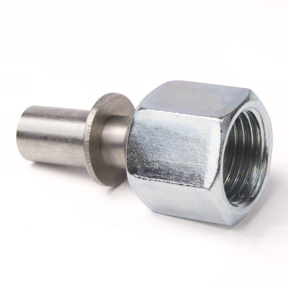 Permanent Crimp Fittings - SF Series Female Seal-Lok - Swivel - Straight - Long