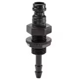Thermoplastic, Low Pressure Quick Couplings - Spectrum Series Male Nipple Bulkhead Hose barb