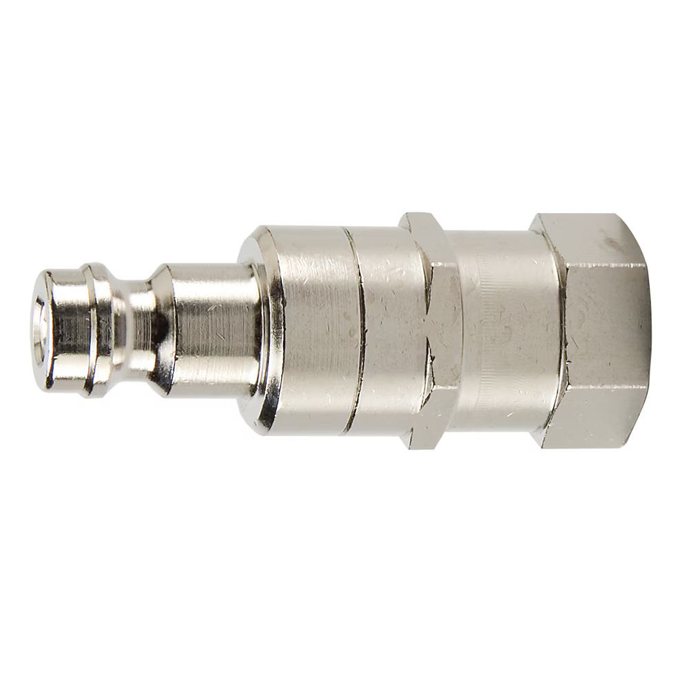 Miniature Size, Double Shut-off, Push to Connect Quick Couplings - DM Series Male Nipple Female NPTF