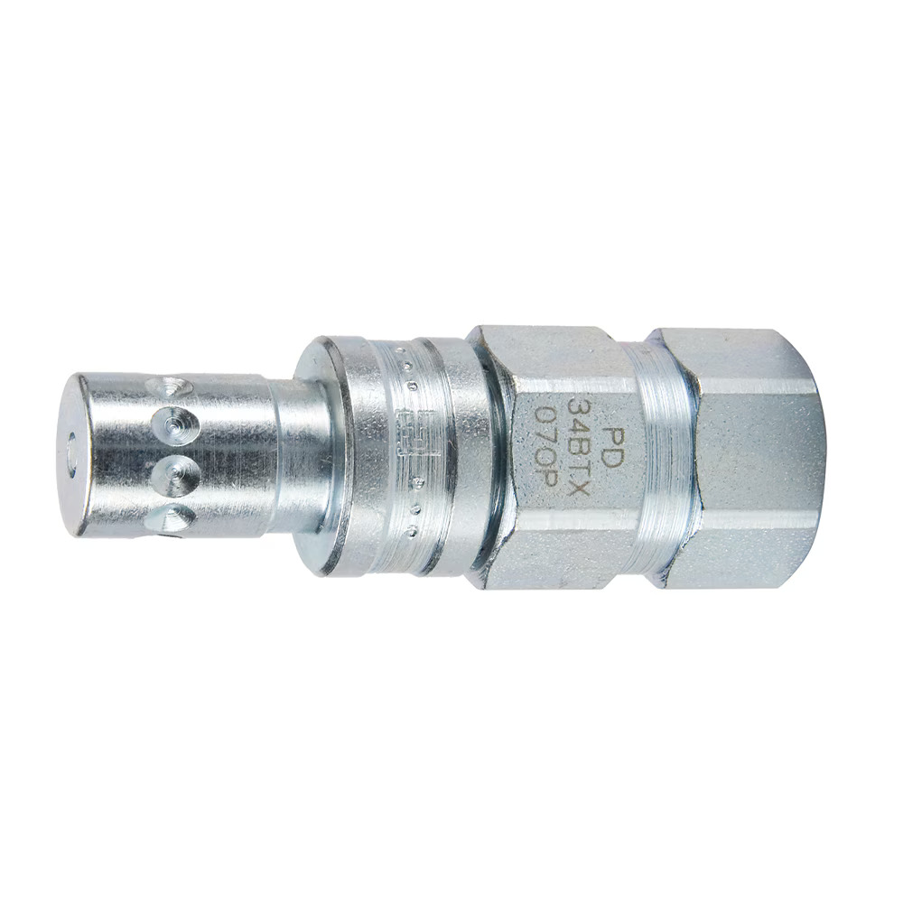 Test Port and Diagnostic Quick Couplings - PDP Series Male Nipple Triple-Lok