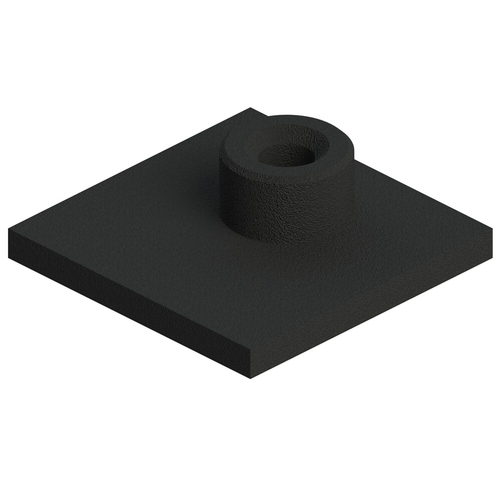 Svejseplade, Kort - Rørbærer Serie A (Let Serie)