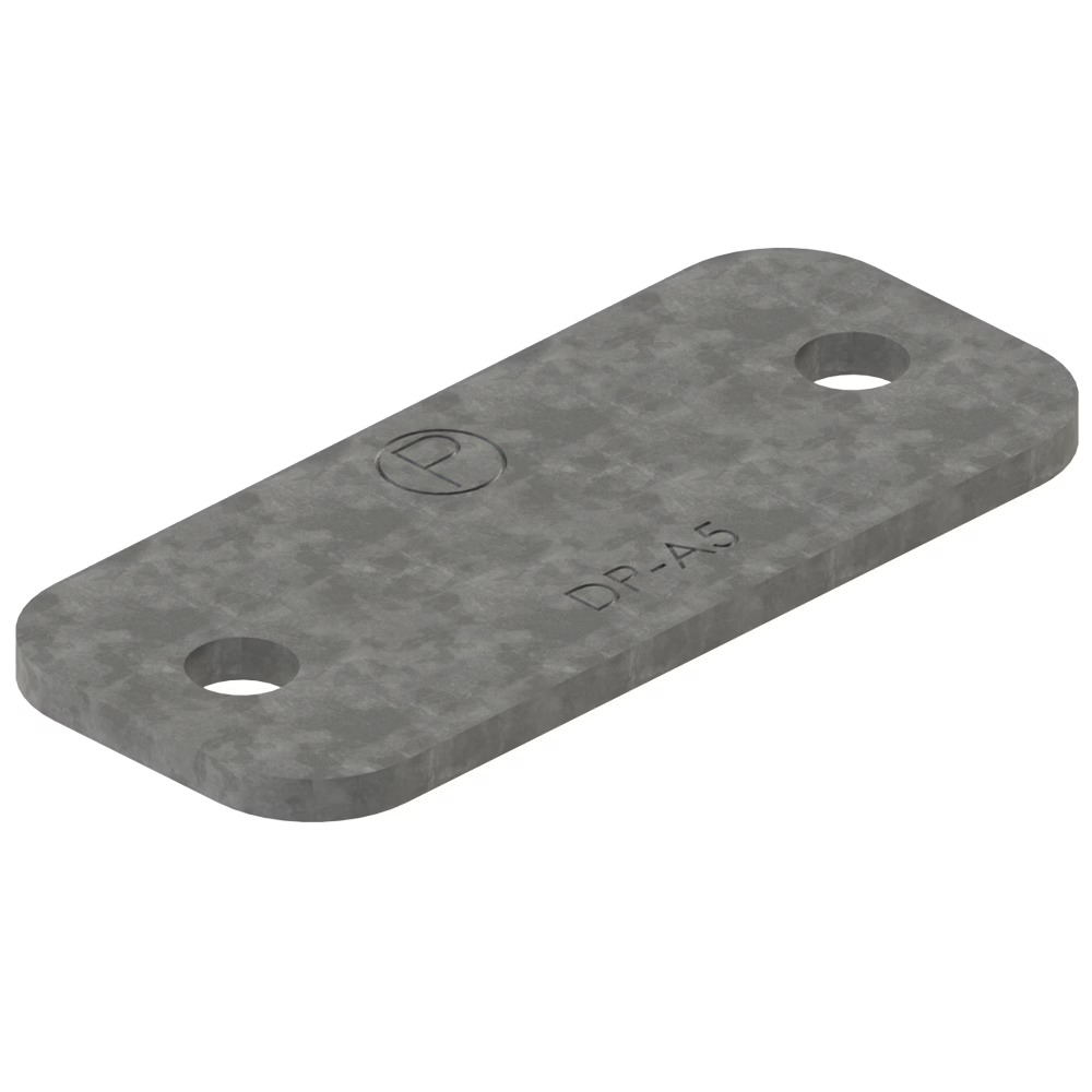 Clamps - Series A, Light Series (DIN 3015-1) Steel Galvanized Cr(VI Cover plate