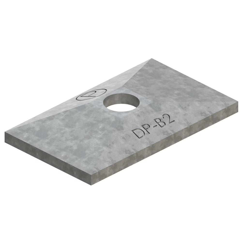 Dækplade - Rørbærer Serie B (Dobbeltrørbærer)