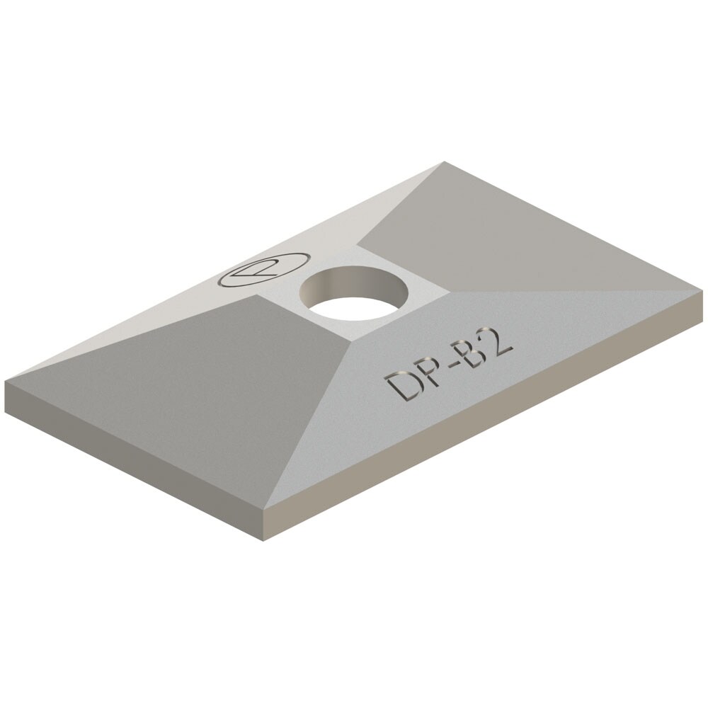 Clamps - Series B, Double Series (DIN 3015-3) Stainless Steel W5 (1.4401 or 1.4571 n/a Cover plate
